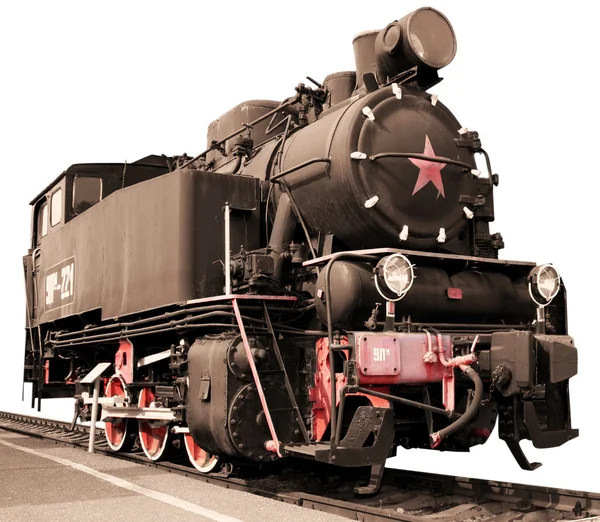 Pociąg retro — Zdjęcie stockowe