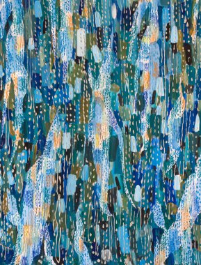 Abstract colorful texture batik clipart