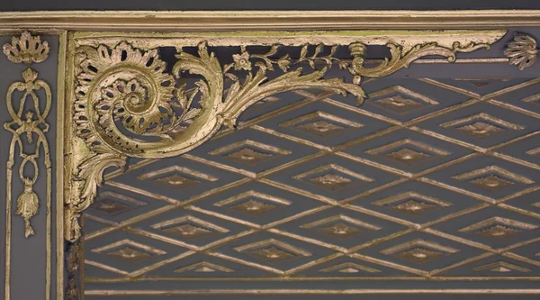Элемент стринного резного декора двотсы Сулеймана — стоковое фото