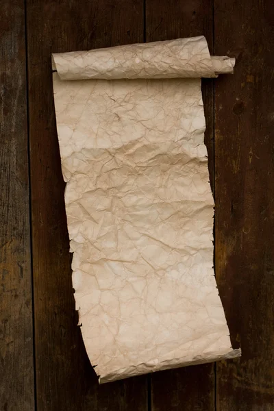 Roll of an ancient paper — Stock Photo, Image