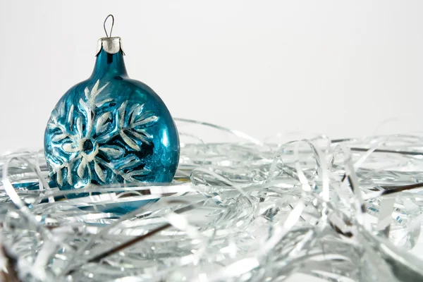 スノーフレークのクリスマスの装飾 — ストック写真
