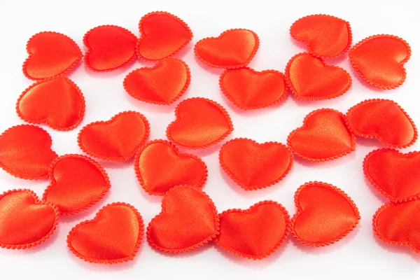 Algunos corazones rojos — Foto de Stock