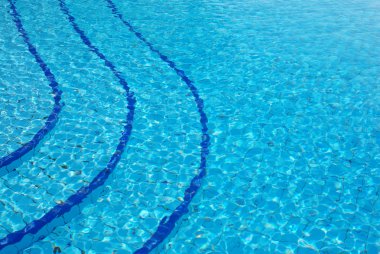 Blue Swimming pool background clipart