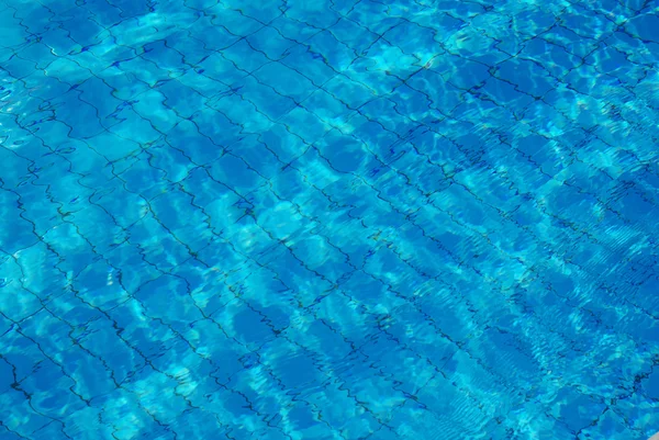 Синий фон бассейна — стоковое фото