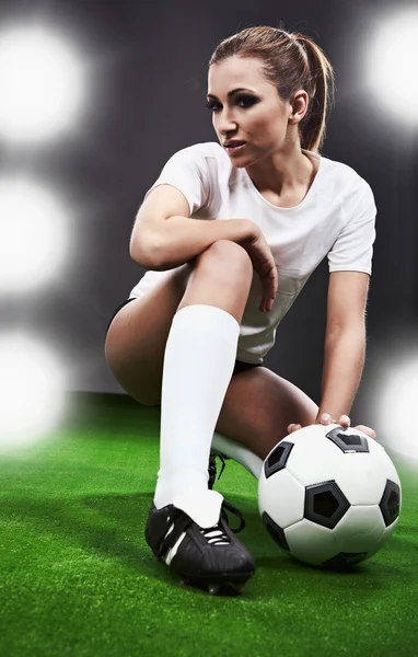 Jugador de fútbol sexy —  Fotos de Stock
