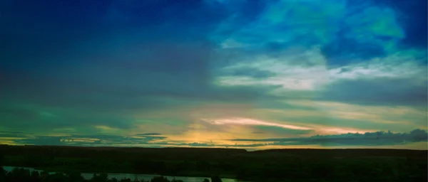Panorama niebo — Zdjęcie stockowe