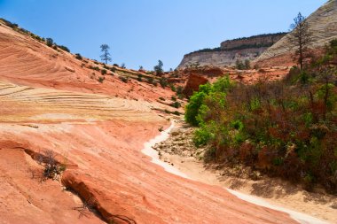 zion canyon kabartmaları