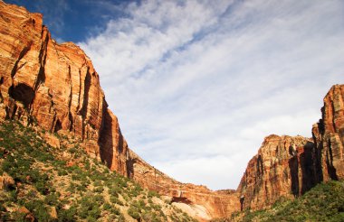 zion canyon kabartmaları