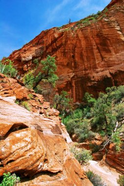 zion canyon kabartmaları