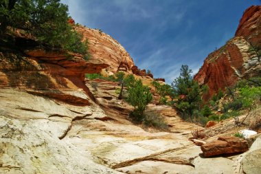 zion canyon kabartmaları