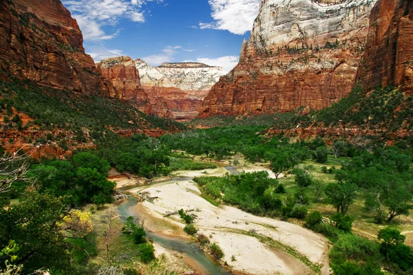 In Zion Canyon — Stock Photo, Image