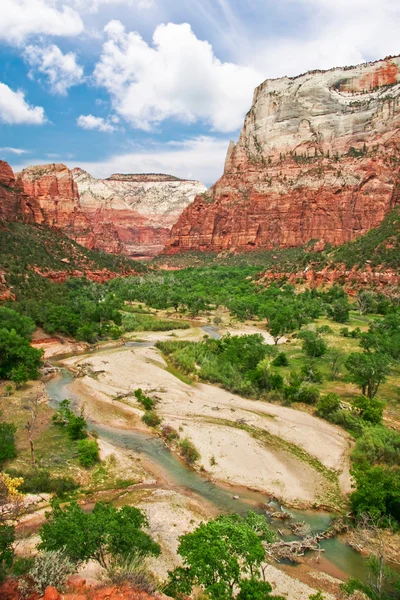 In Zion Canyon — Stockfoto