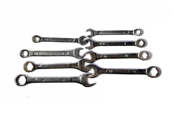 Collection of wrenches — Stock Photo, Image