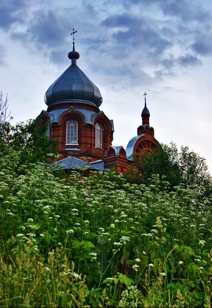 Alte russische Kirche — Stockfoto