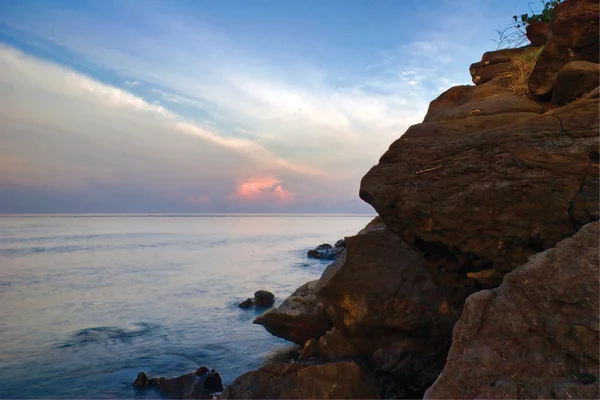 Salida del sol en la isla de Bali — Foto de Stock