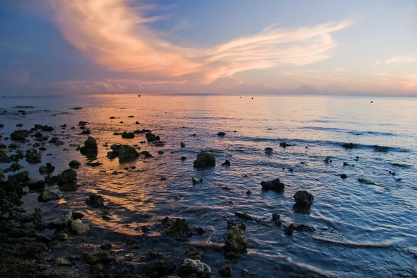 Sunrise on Bali island — Stock Photo, Image