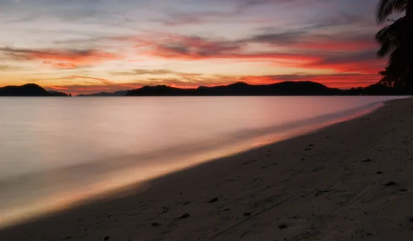 Tropical sunset — Stock Photo, Image