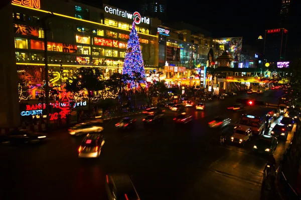 Nacht verlichting van bangkok — Stockfoto