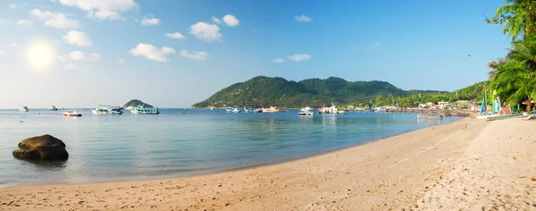 Panoramic beach. Koh tao island. Thailan — Stock Photo, Image