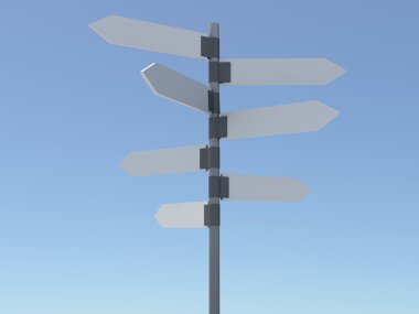 Signpost clipart