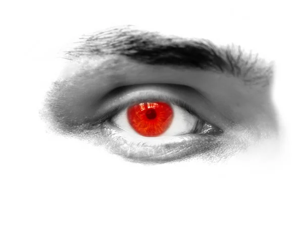 Глаз вампира — стоковое фото
