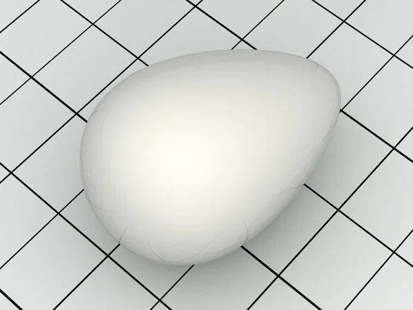 Abstrakt egg – stockfoto