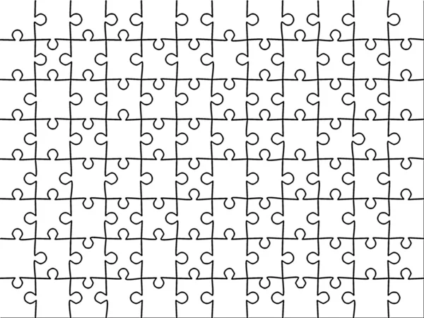 Struttura del puzzle — Foto Stock