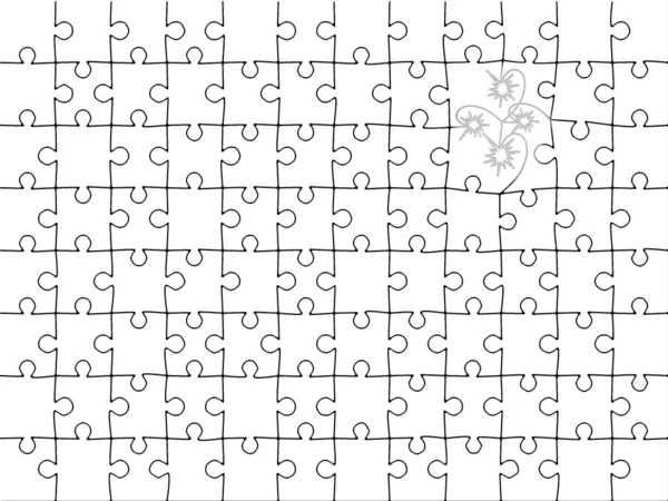 Textura do puzzle — Fotografia de Stock