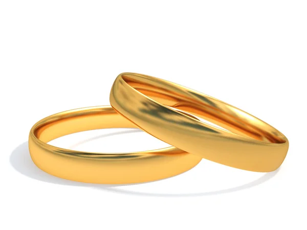 stock image Golden rings