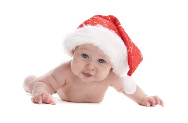 Baby santa 8 clipart