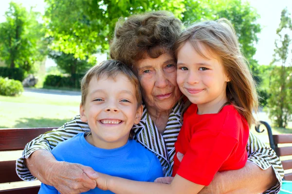 Grandmother with grandchild — Stock Photo, Image