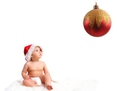 Baby santa 15 clipart