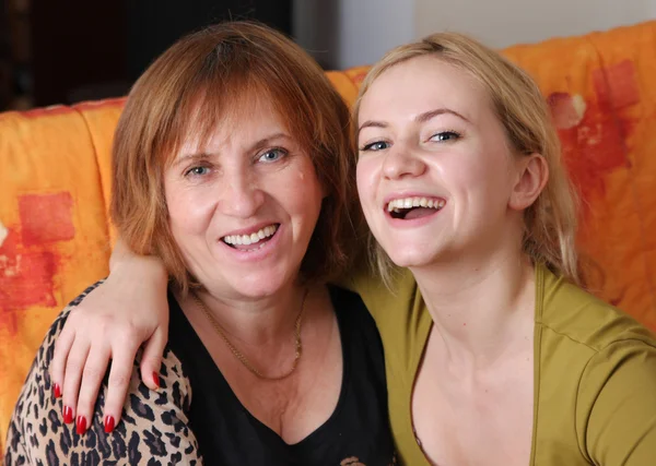 Mum with a daughter — Stock Photo, Image