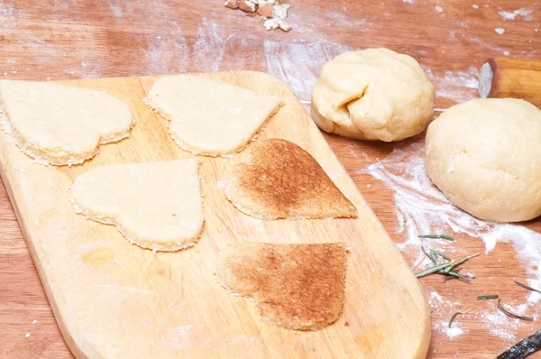Förbereda cookies — Stockfoto