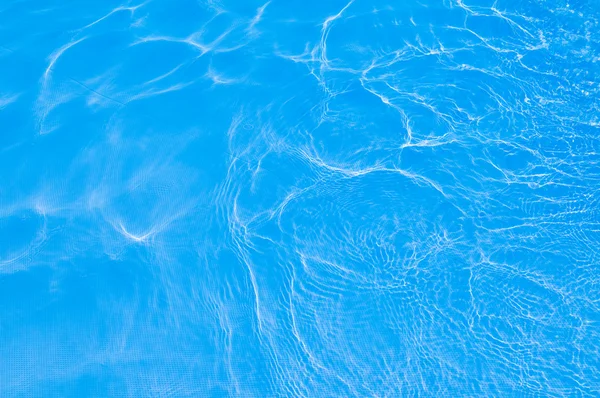 Latar belakang air biru — Stok Foto