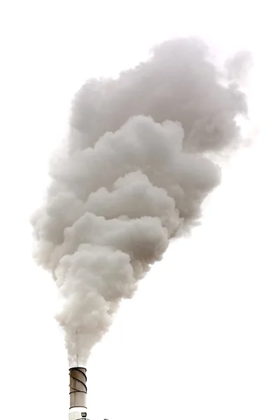 Vuile rook geïsoleerd — Stockfoto