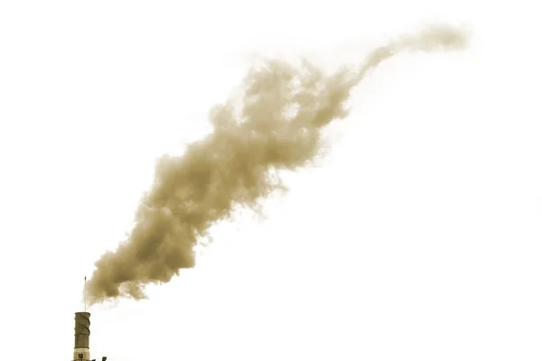 Брудні диму, ізольовані — стокове фото