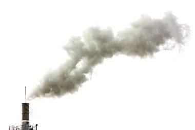 Dirty smoke isolated clipart