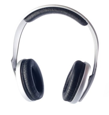 Headphones isolated clipart