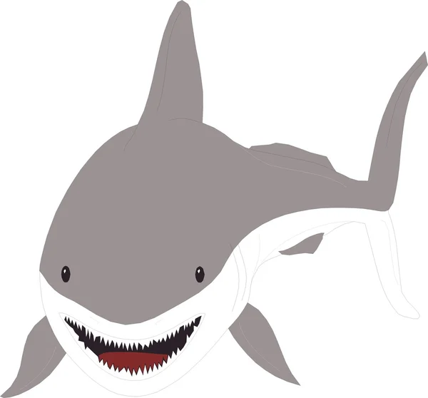 Вектор акулы — стоковый вектор