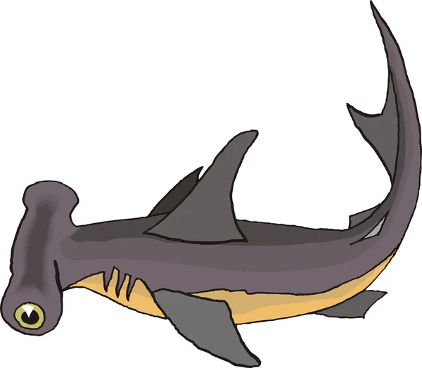 Вектор акулы — стоковый вектор