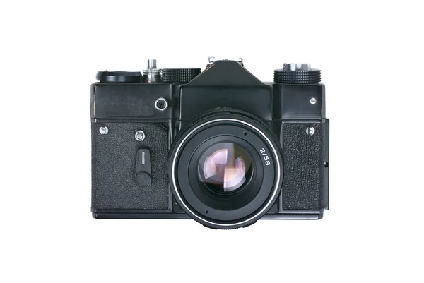 Классическая старая фотокамера — стоковое фото