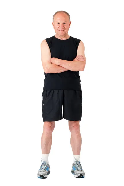 Athletic senior man — Stock Photo, Image