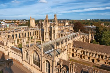 All Souls College. Oxford, England clipart