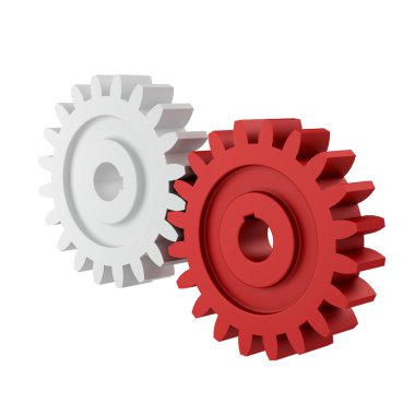 Perfect gears clipart