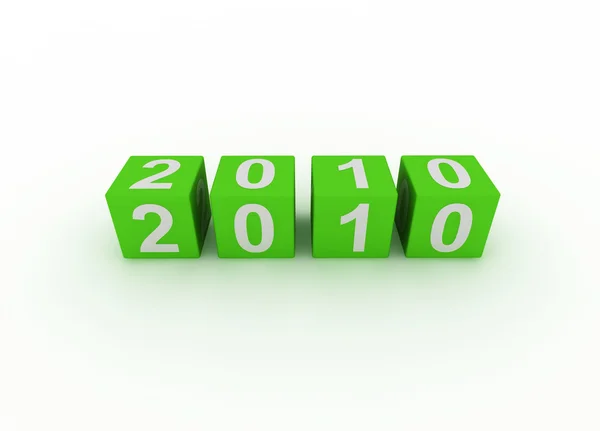 Nieuwjaar 2010 — Stockfoto