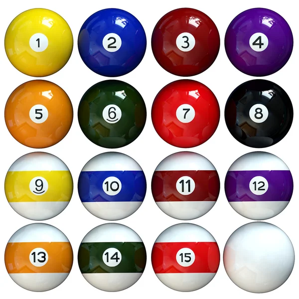 Pool balls — Stock Photo, Image