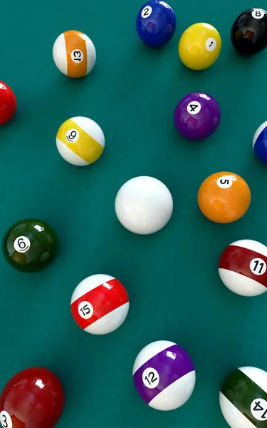 Pool balls — Stock Photo, Image
