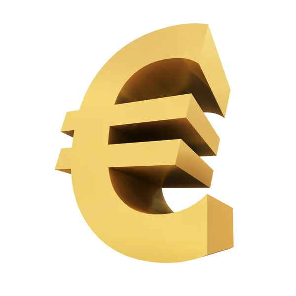 Symbol euro — Zdjęcie stockowe