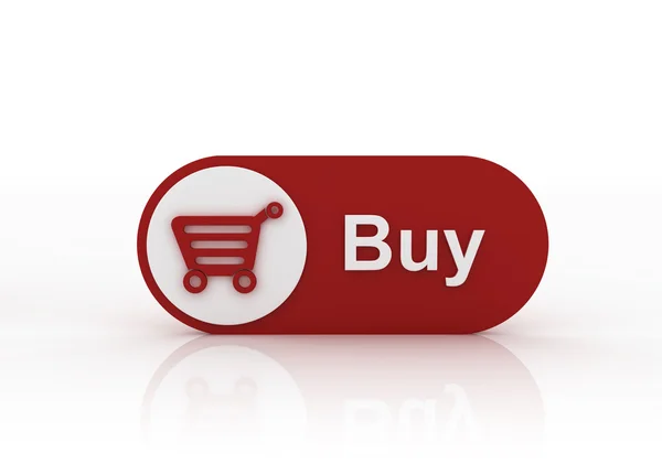 Buy now button with a shopping cart Stock Picture